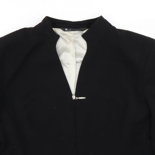BHS Womens Black   Jacket Coat Size 16