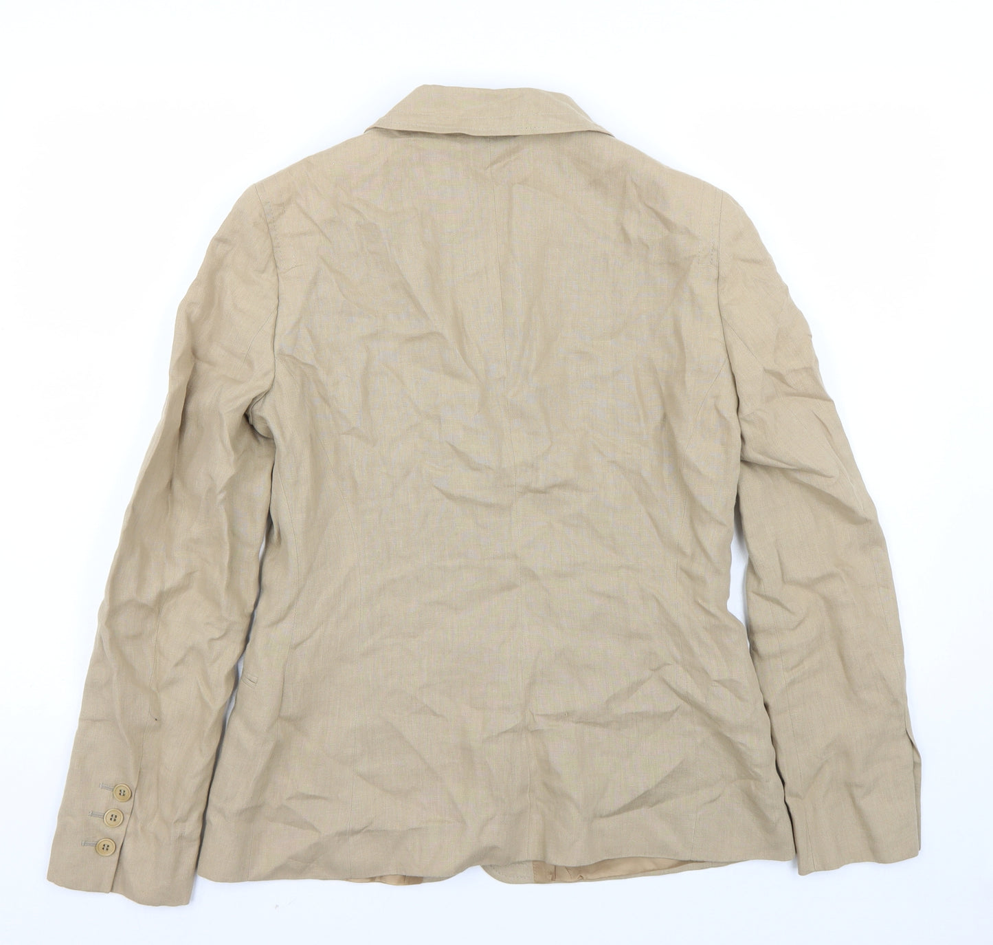 Preworn Womens Brown   Jacket Blazer Size 12
