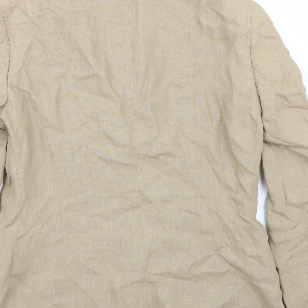 Preworn Womens Brown   Jacket Blazer Size 12