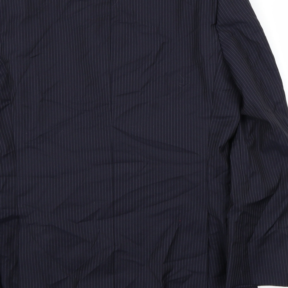Hammond Mens Blue   Jacket Suit Jacket Size 42