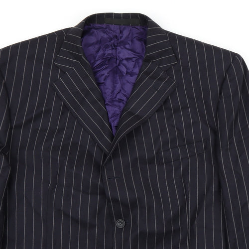 Preworn Mens Blue   Jacket Suit Jacket