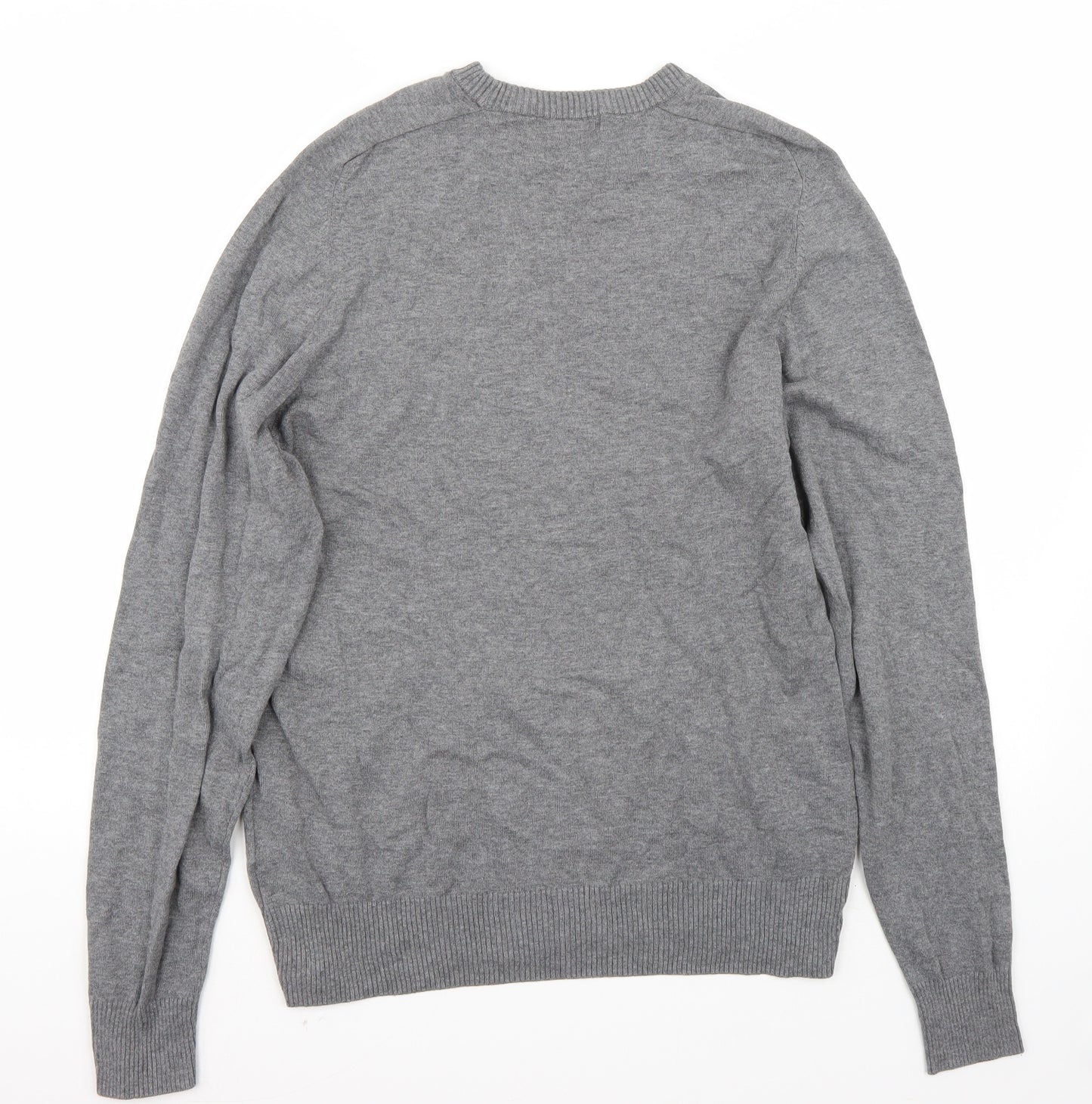 Bench Mens Grey   Pullover Jumper Size M