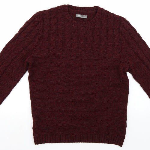 ASOS Mens Red   Pullover Jumper Size S