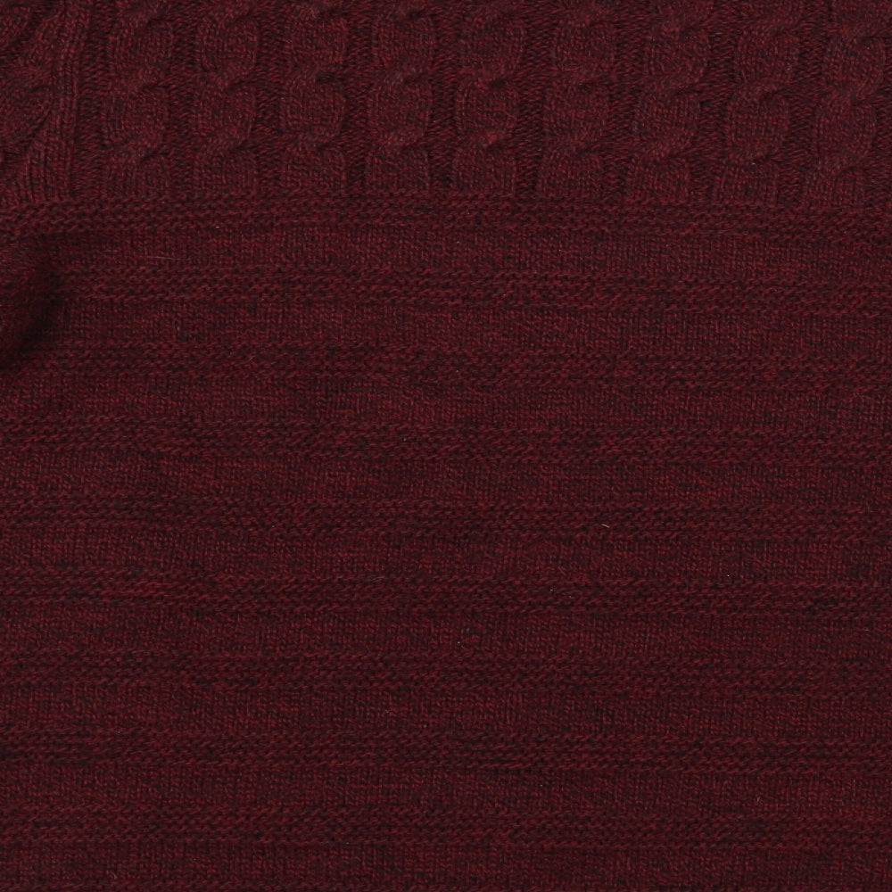ASOS Mens Red   Pullover Jumper Size S