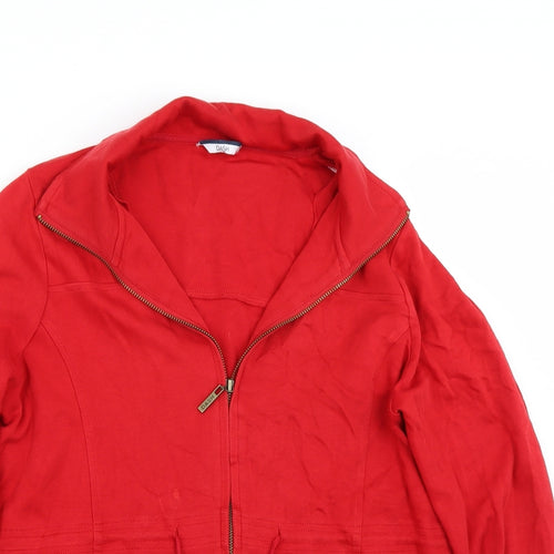 DASH Womens Red   Jacket Coat Size 16