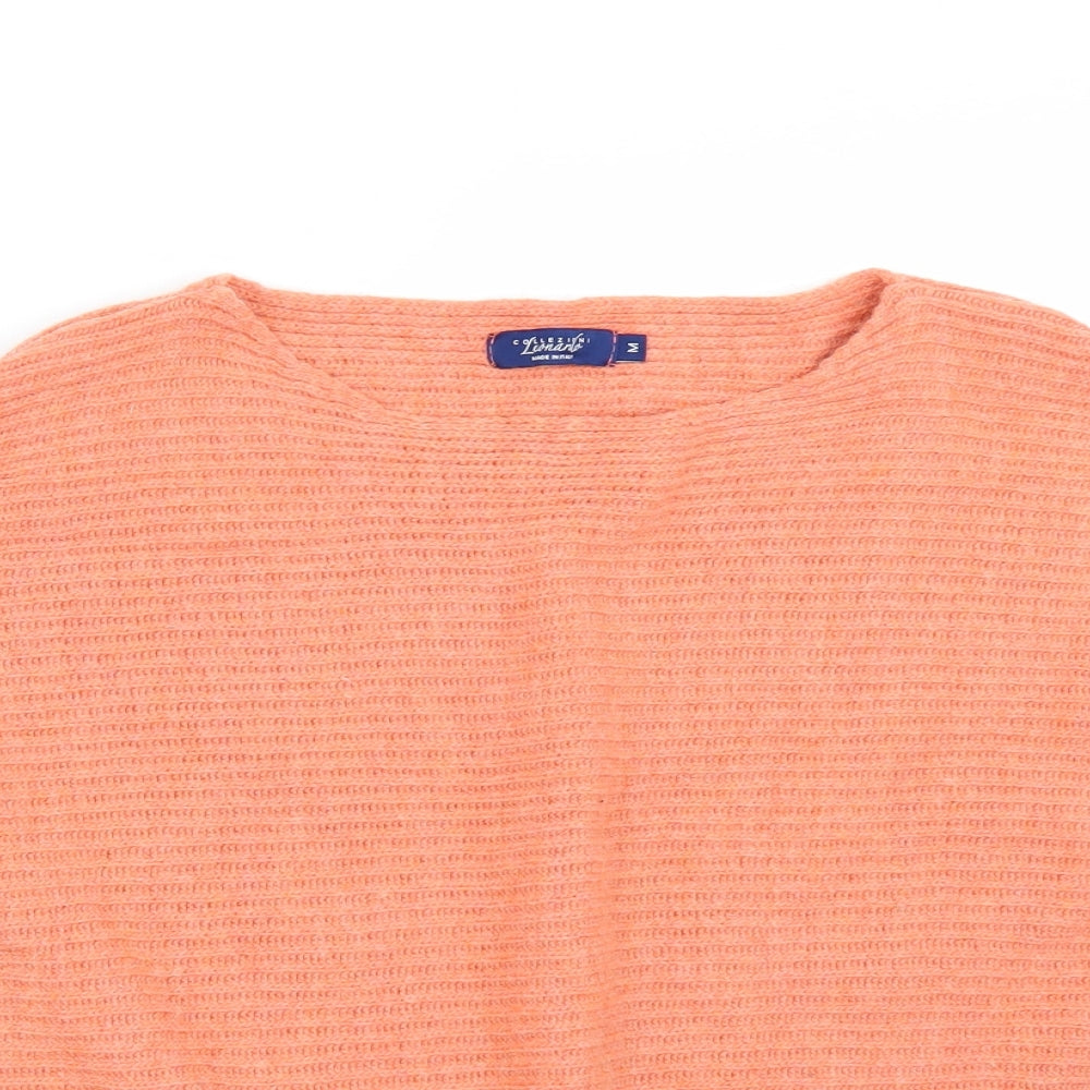 Collezioni Womens Orange   Pullover Jumper Size M