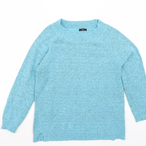 M&Co Womens Blue   Pullover Jumper Size 16