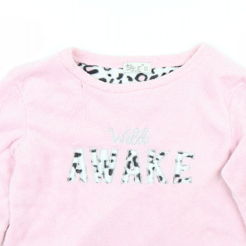 love to lounge Womens Pink  Rayon Top Pyjama Top Size M
