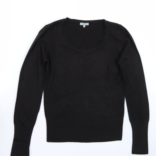 Per Una Womens Black   Pullover Jumper Size 10