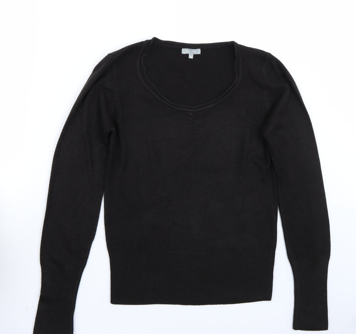 Per Una Womens Black   Pullover Jumper Size 10