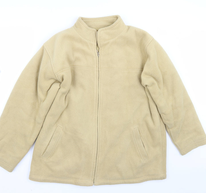 EWM Womens Beige Jacket Coat Size L