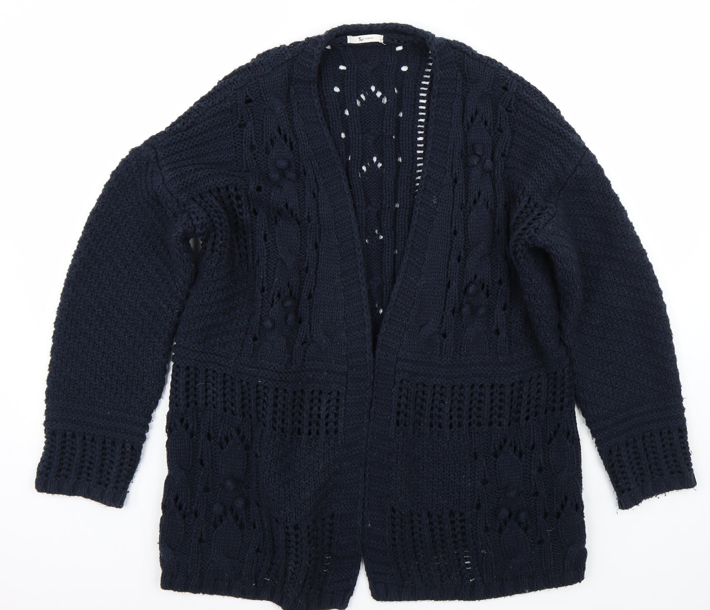 TU Womens Blue   Cardigan Jumper Size 12