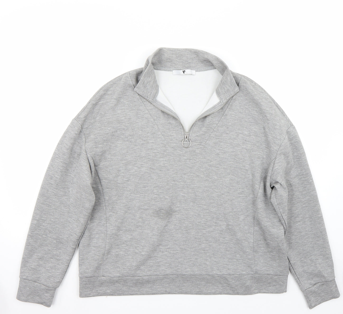 Very Womens Grey   Pullover Jumper Size M