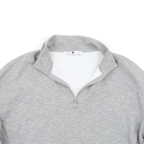 Very Womens Grey   Pullover Jumper Size M