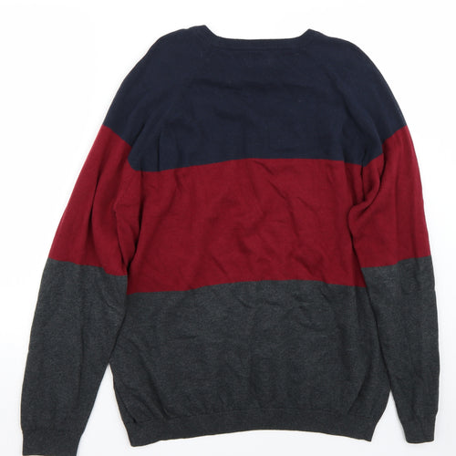 Acw85 Mens Grey   Pullover Jumper Size L