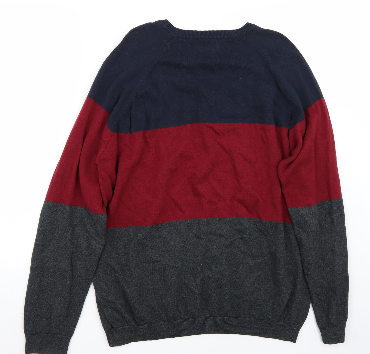 Acw85 Mens Grey   Pullover Jumper Size L