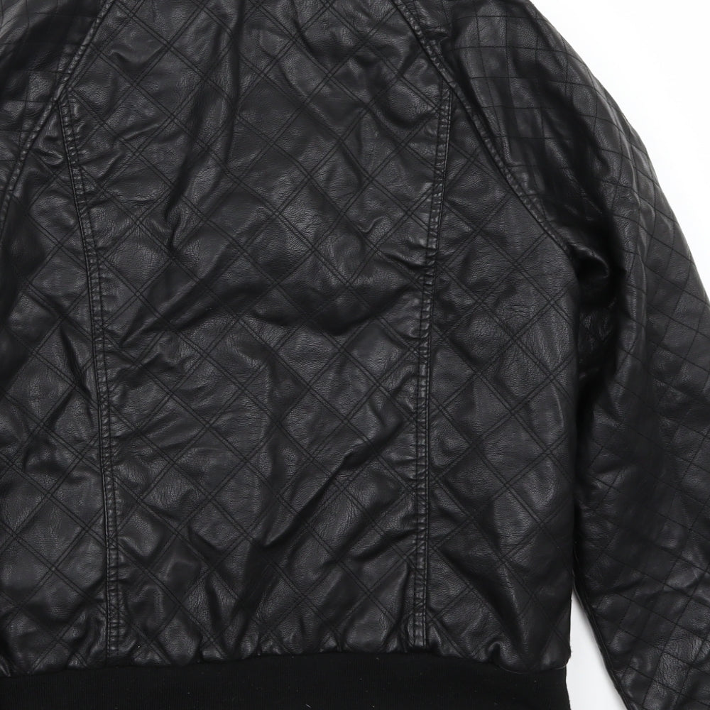 George Womens Black   Jacket Coat Size 12
