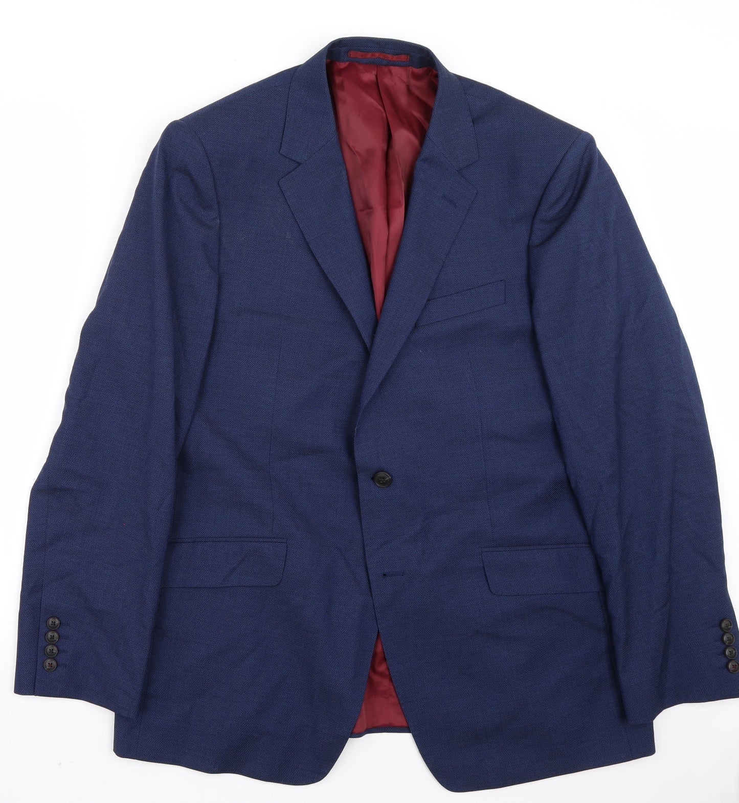 Marks and Spencer Mens Blue   Jacket Suit Jacket Size 44