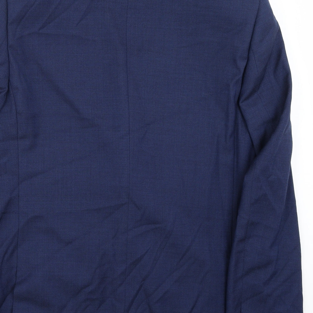Marks and Spencer Mens Blue   Jacket Suit Jacket Size 44