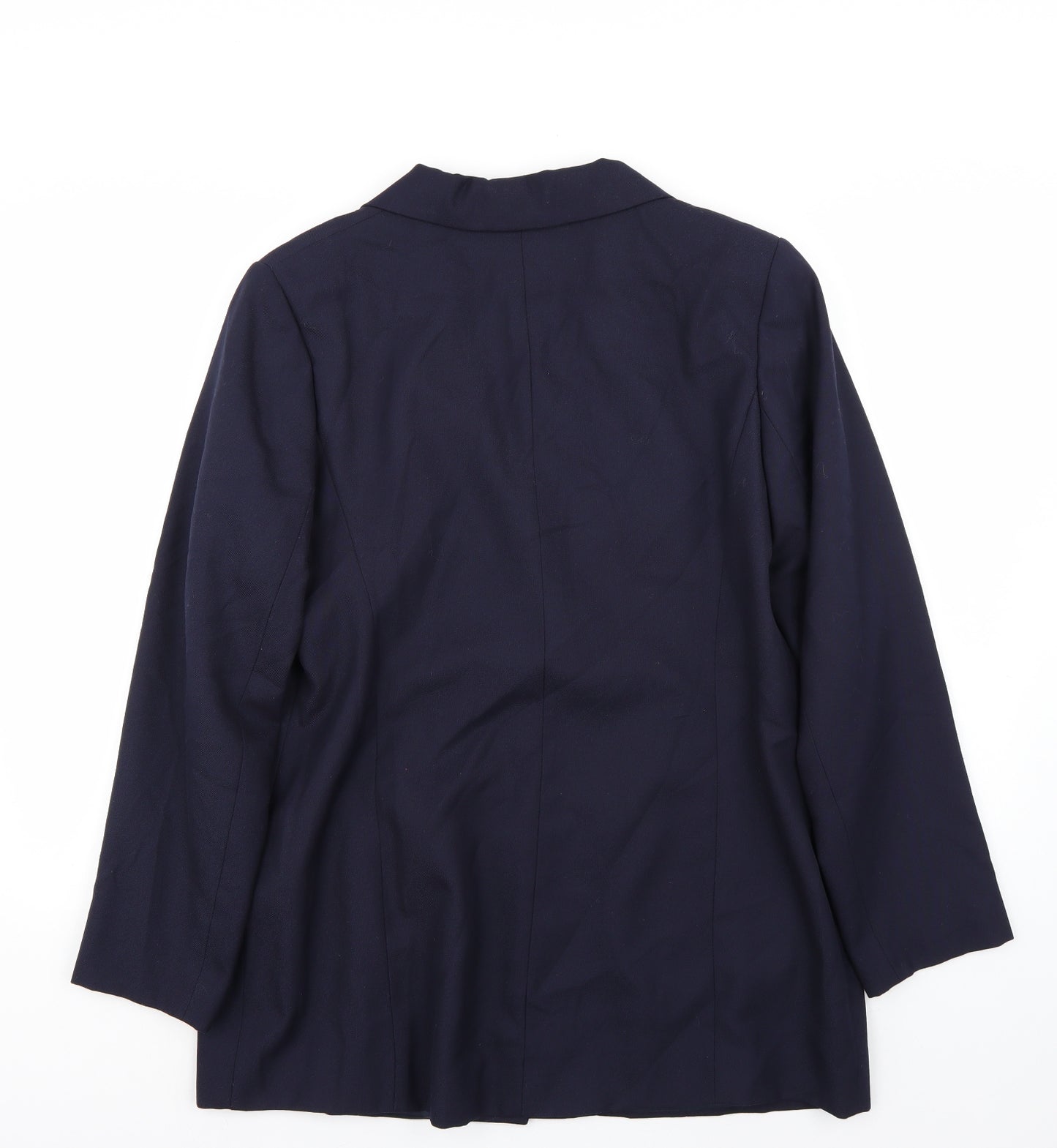 Classics Womens Blue   Jacket Suit Jacket Size 14
