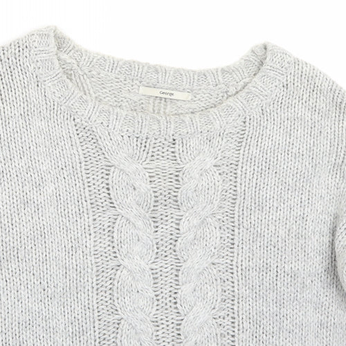 George Womens Grey   Pullover Jumper Size 16