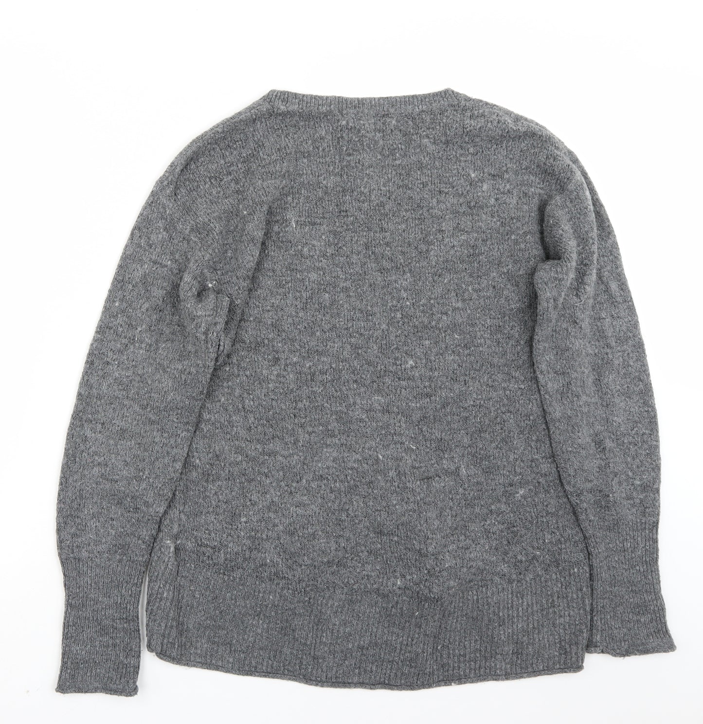 H&M Womens Grey   Pullover Jumper Size M