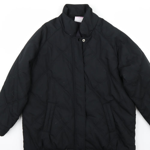 Plus Womens Black   Jacket Coat Size 18
