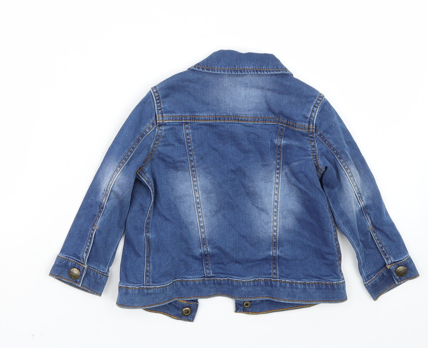 F&F Girls Blue   Jacket Coat Size 2 Years