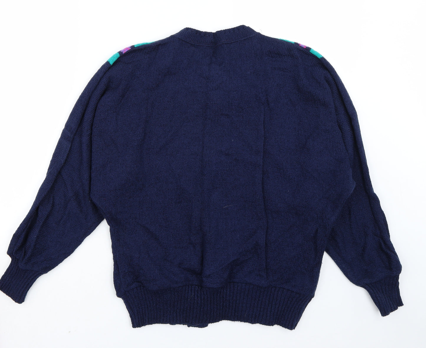 Pebble Womens Blue   Cardigan Jumper Size 6