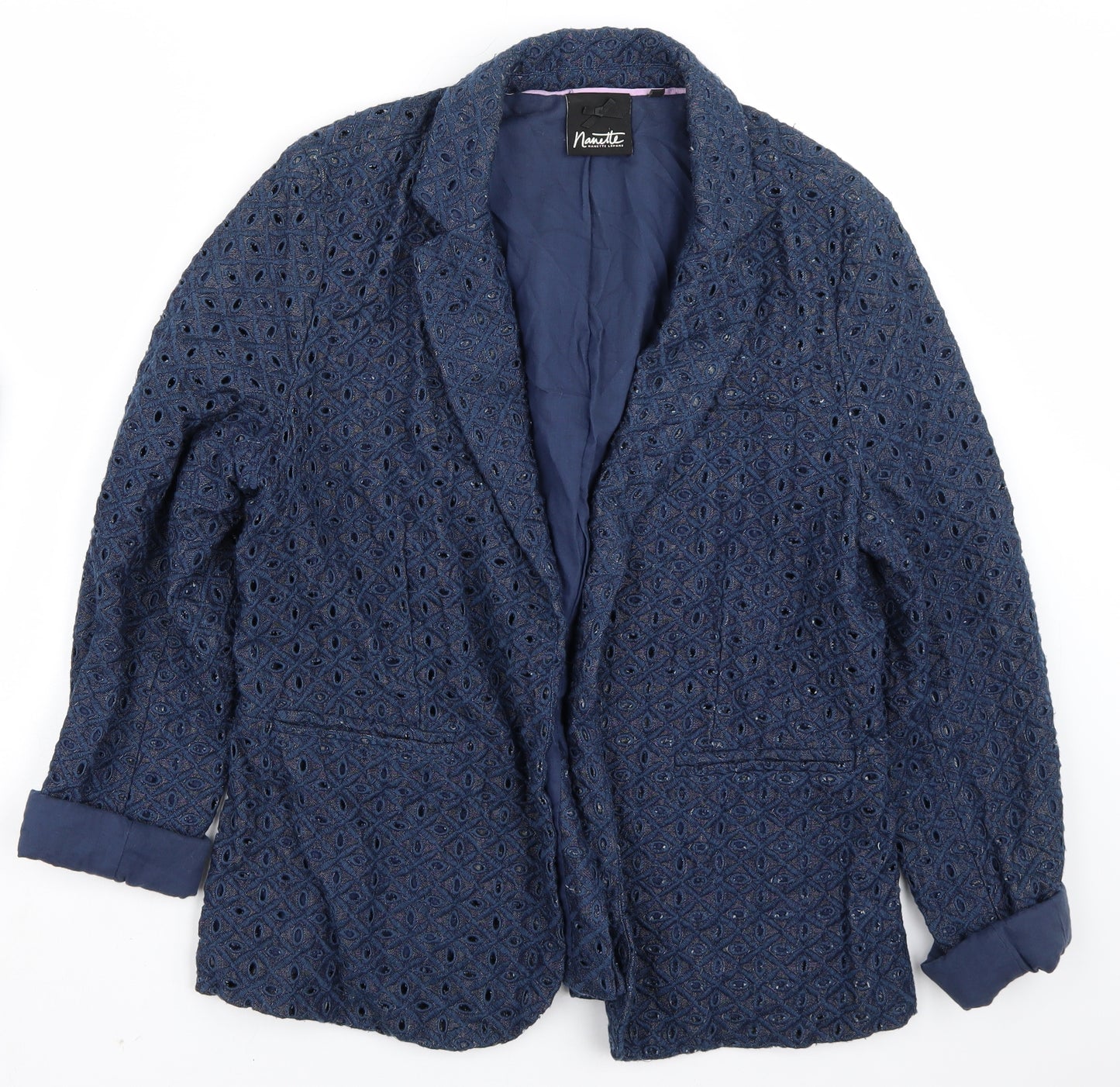 nanette Womens Blue   Jacket Blazer Size XL