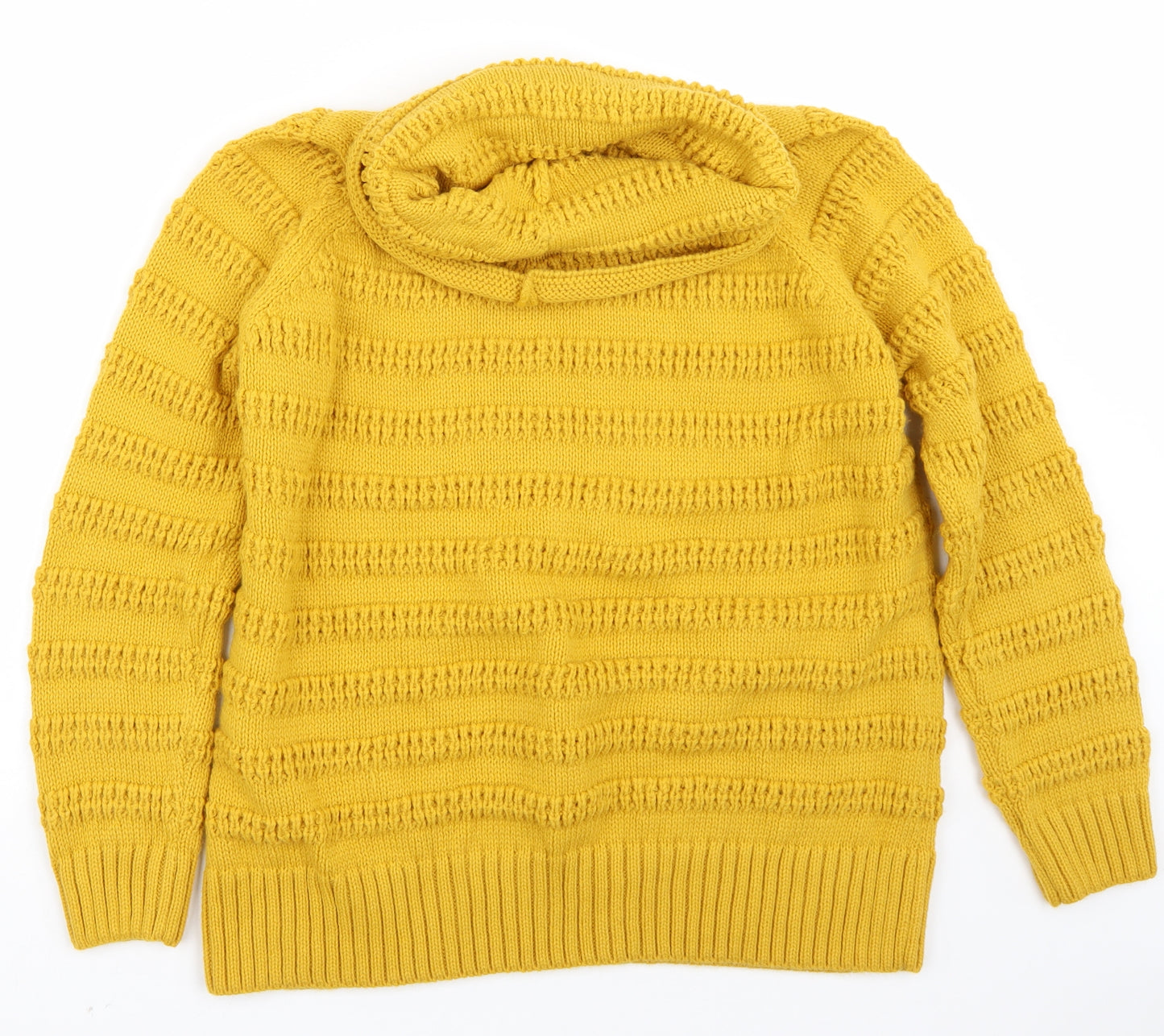 George Womens Yellow   Pullover Jumper Size L