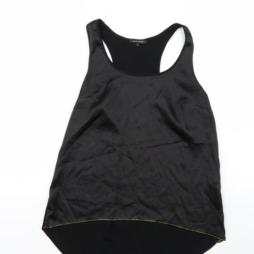 River Island Womens Black   Basic T-Shirt Size 10