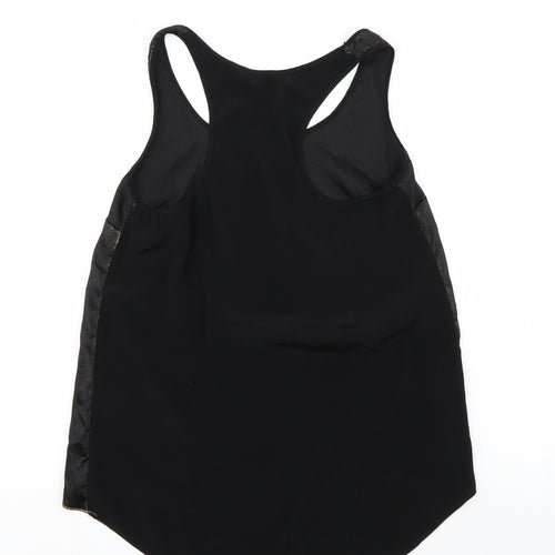 River Island Womens Black   Basic T-Shirt Size 10
