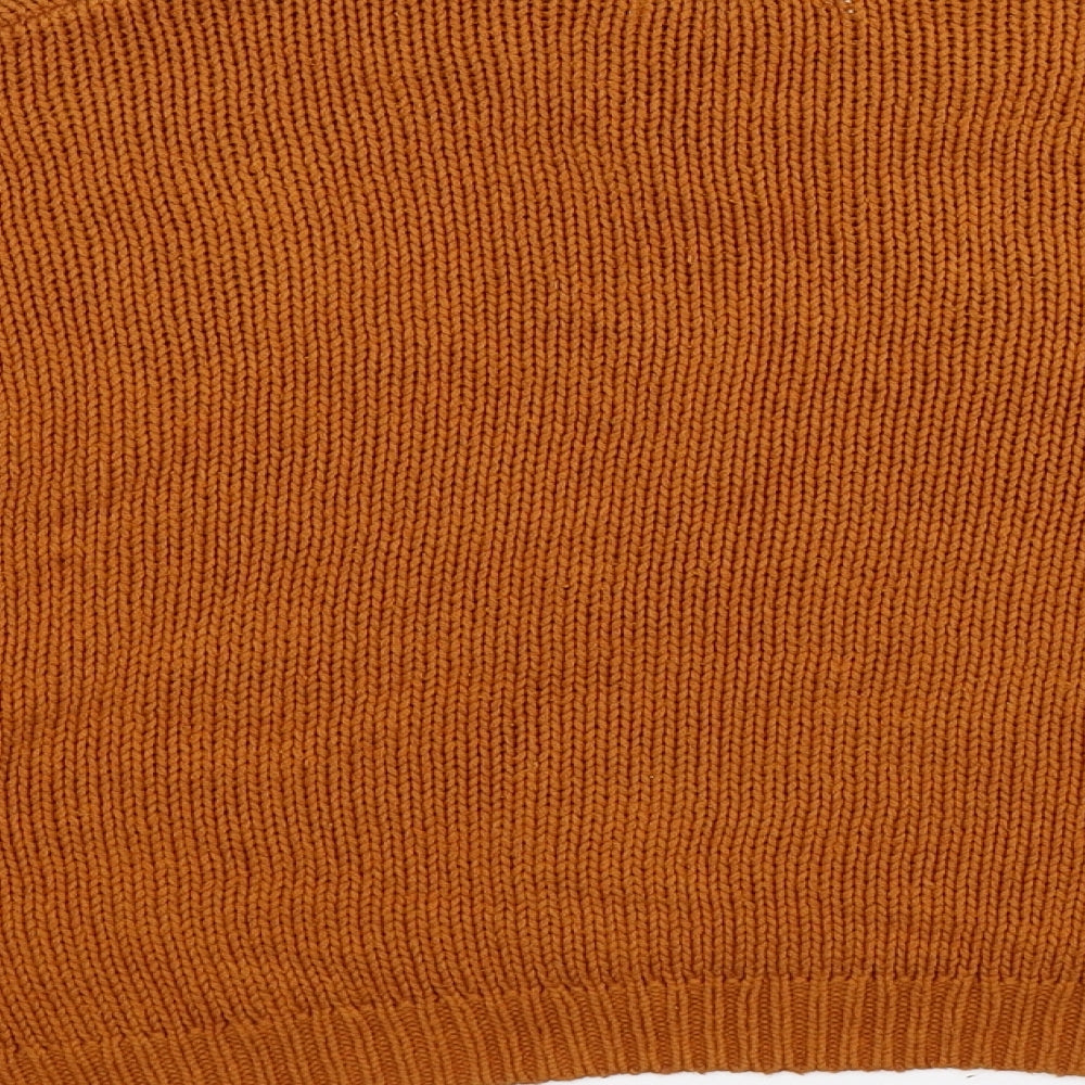Urban Outfitters Womens Brown  Knit Pullover Jumper Size S  - Oversized