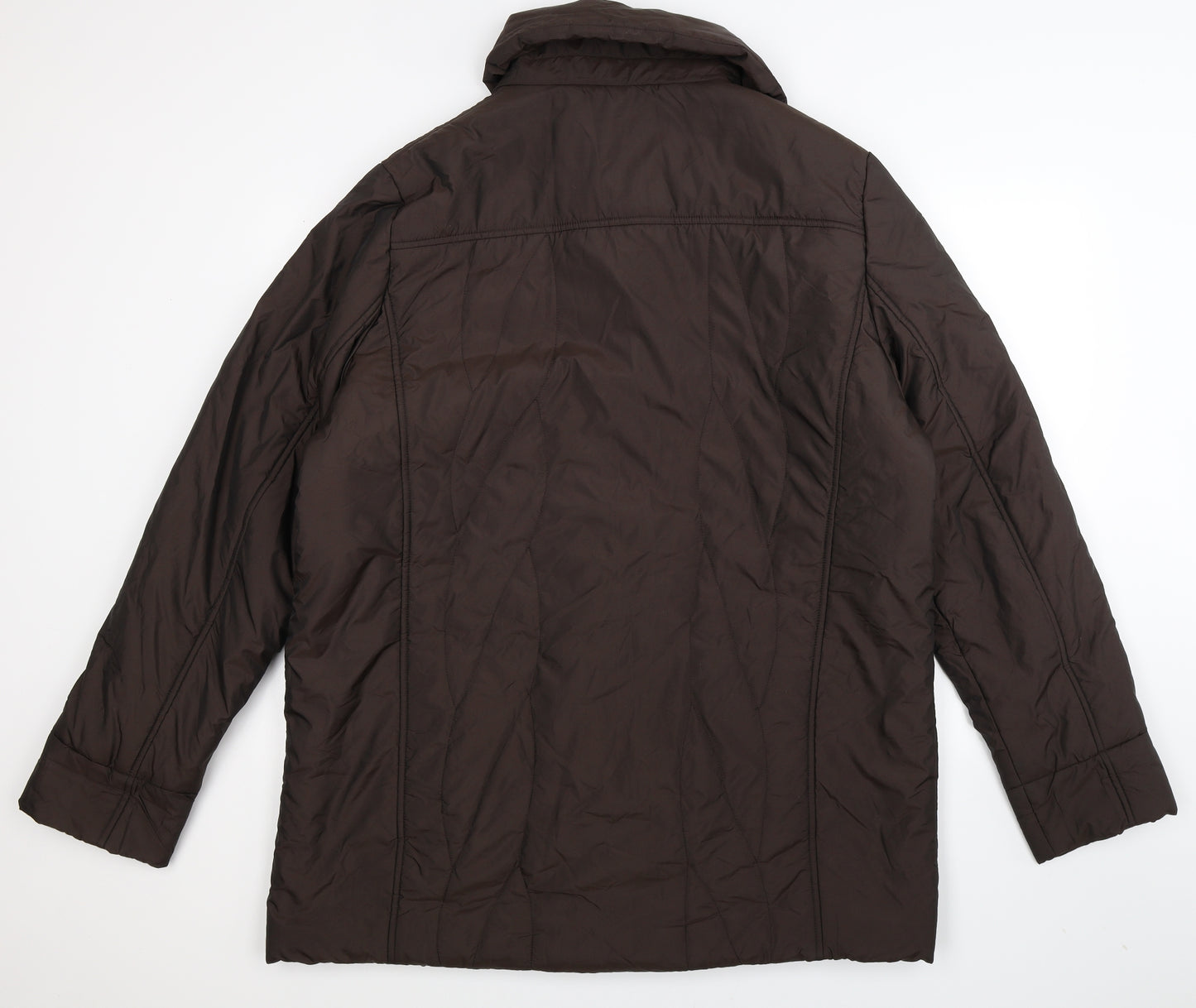 Arquette Womens Grey   Jacket Coat Size 24