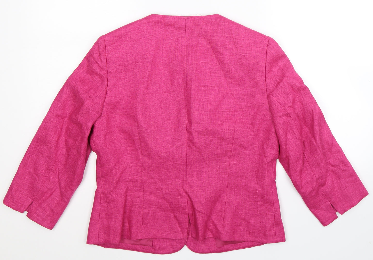EAST Womens Pink   Jacket Blazer Size 10