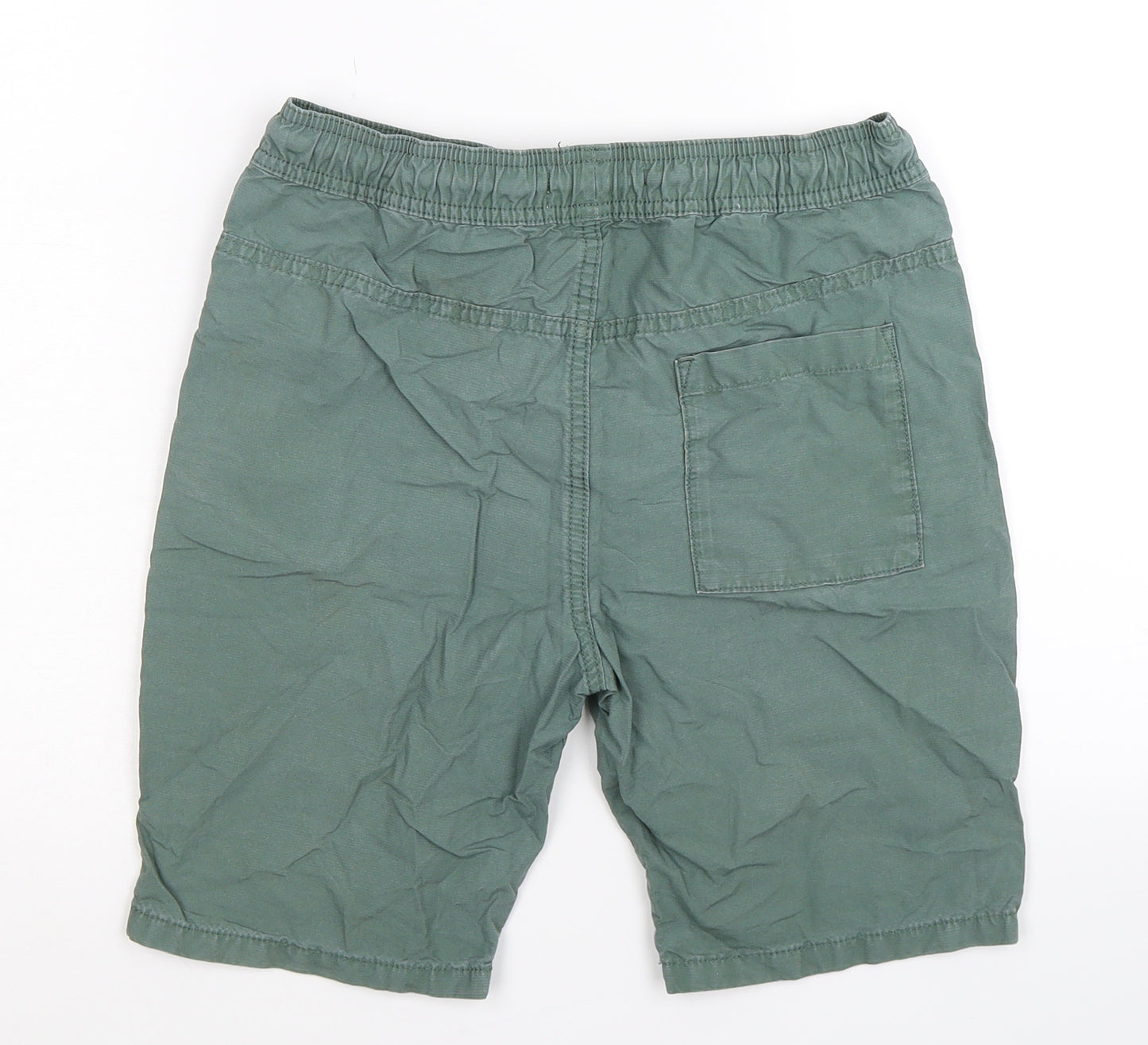 Marks and Spencer Boys Green   Bermuda Shorts Size 10-11 Years
