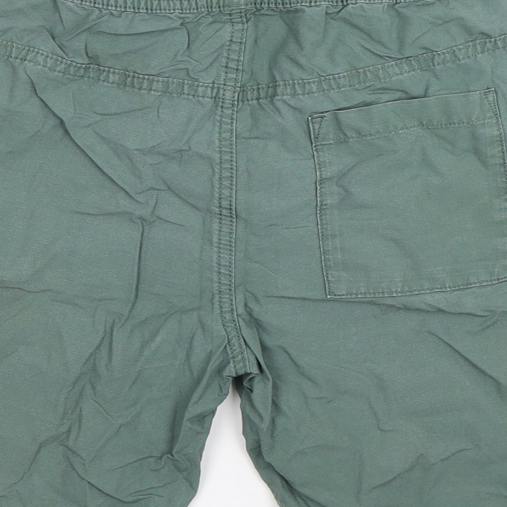 Marks and Spencer Boys Green   Bermuda Shorts Size 10-11 Years