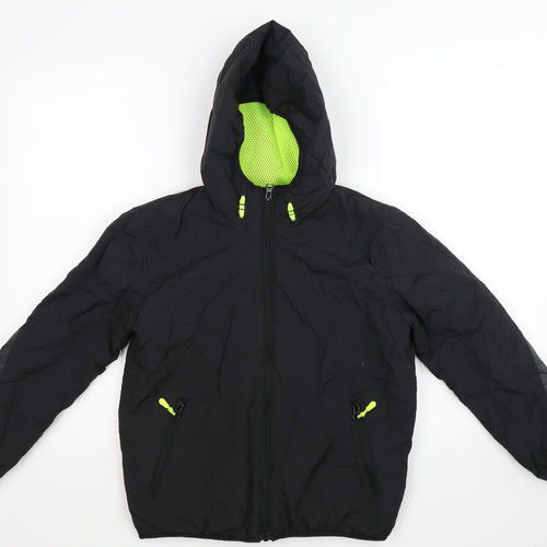 George Boys Black   Jacket  Size 9-10 Years