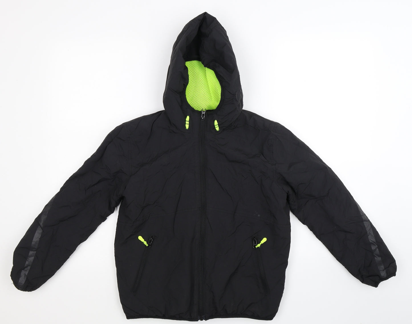 George Boys Black   Jacket  Size 9-10 Years