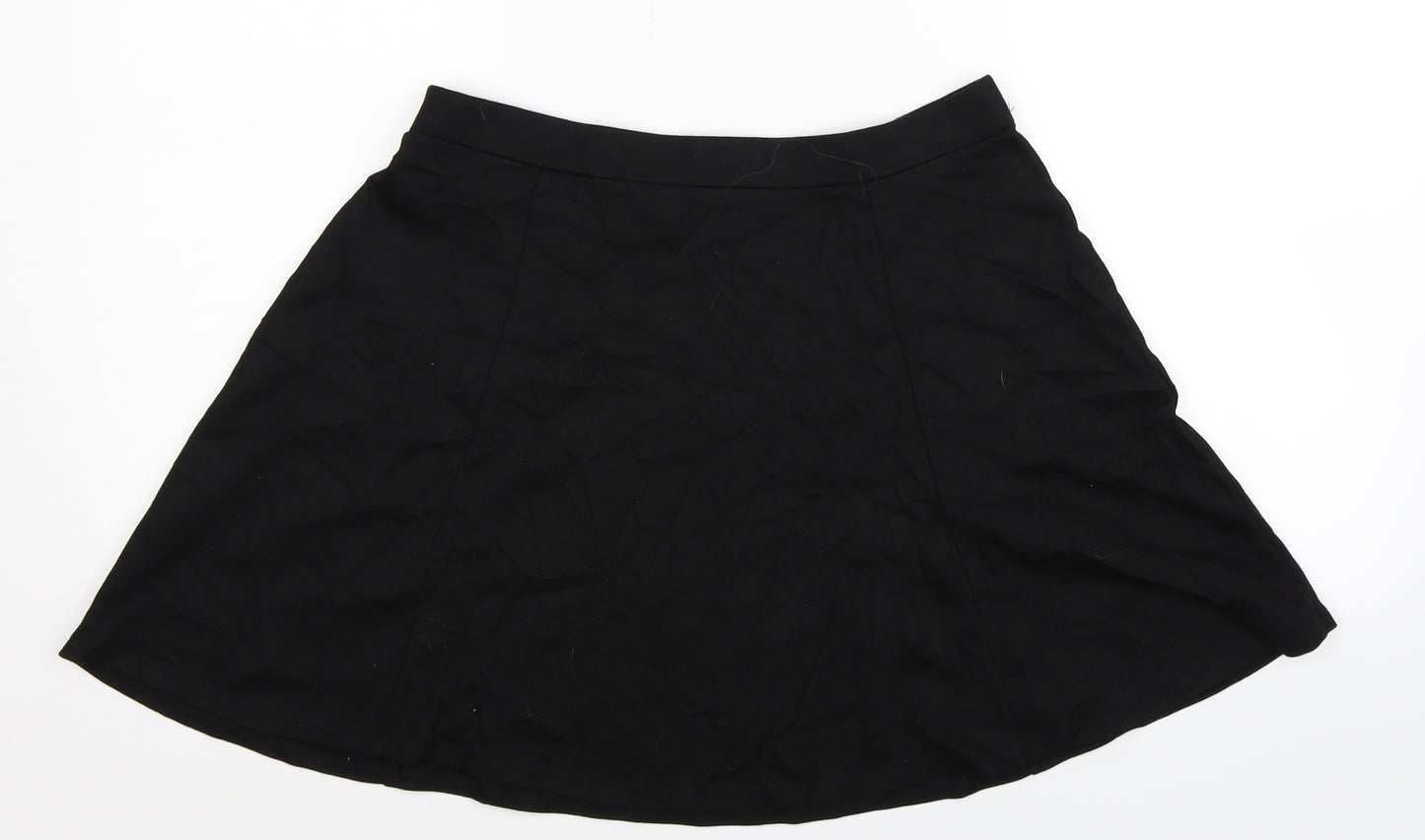 George Womens Black   A-Line Skirt Size 12
