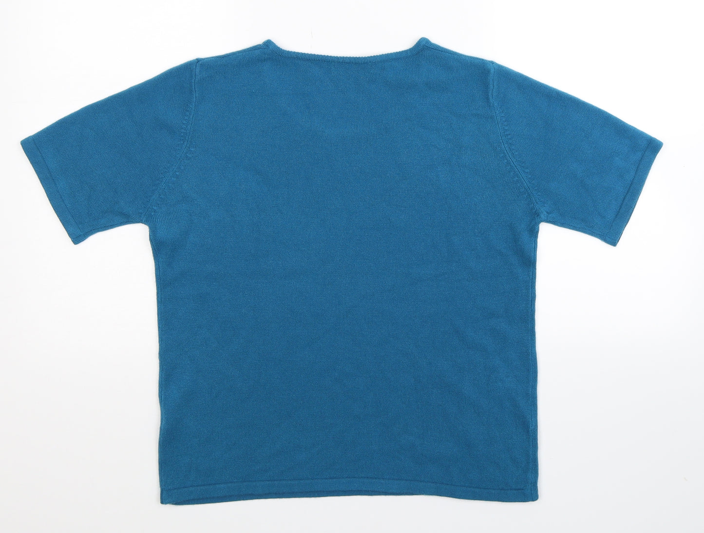 Berkertex Womens Blue  Knit Pullover Jumper Size 12