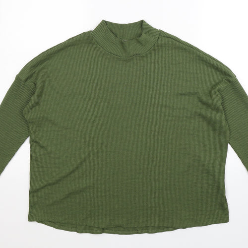 Divided Womens Green   Basic T-Shirt Size L