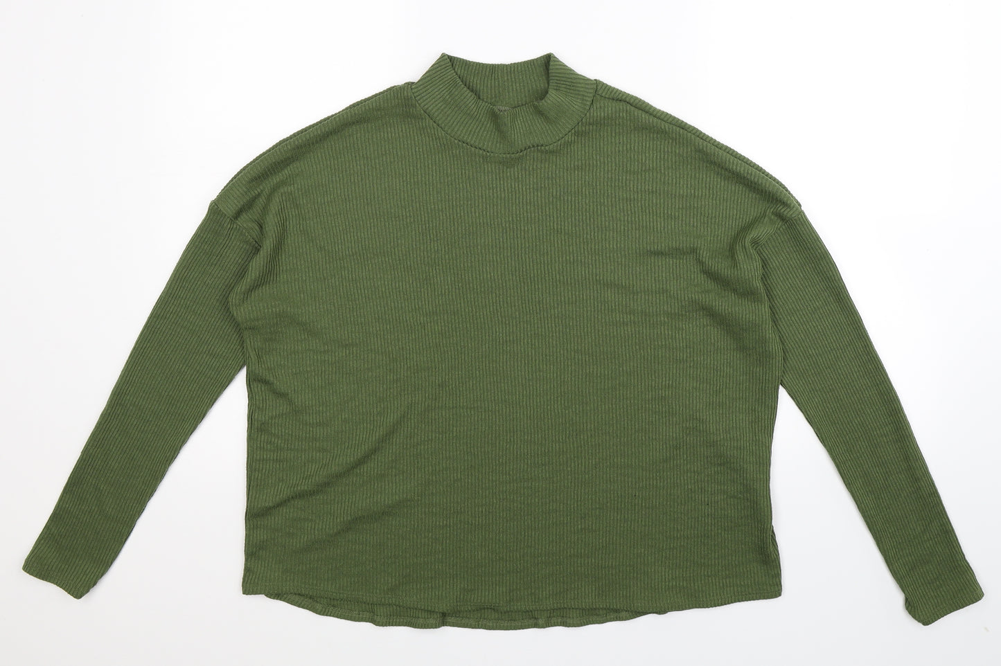 Divided Womens Green   Basic T-Shirt Size L