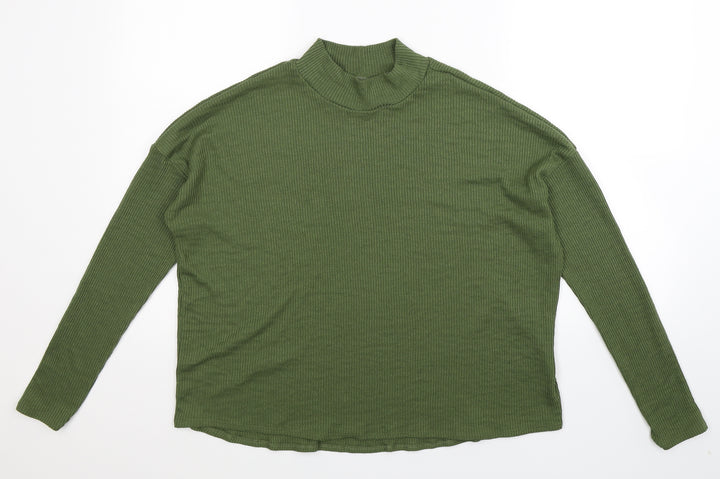 Divided Womens Green   Basic T-Shirt Size L