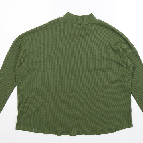 Divided Womens Green   Basic T-Shirt Size L