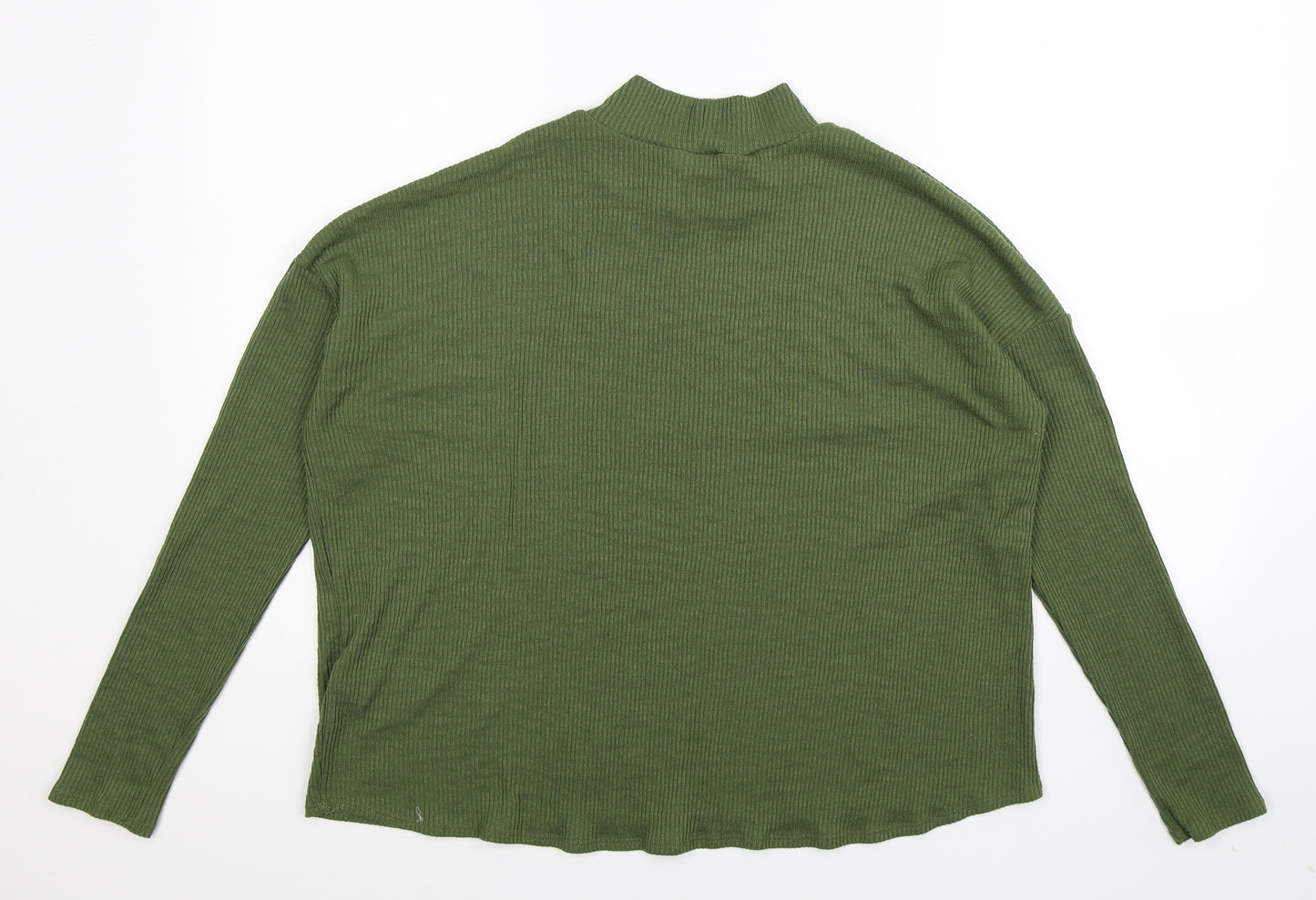 Divided Womens Green   Basic T-Shirt Size L