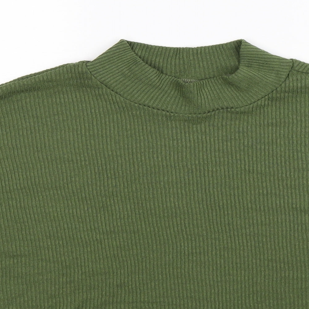 Divided Womens Green   Basic T-Shirt Size L