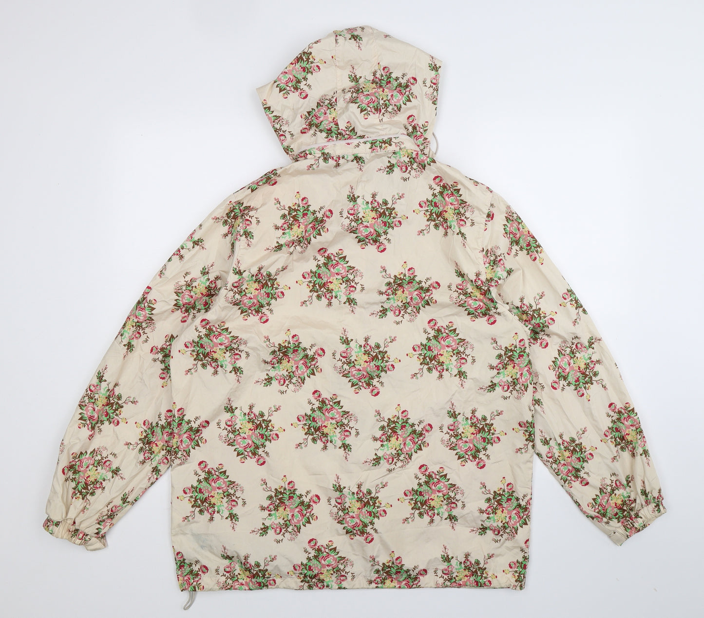 Denim Co Womens Beige Floral  Jacket  Size 12