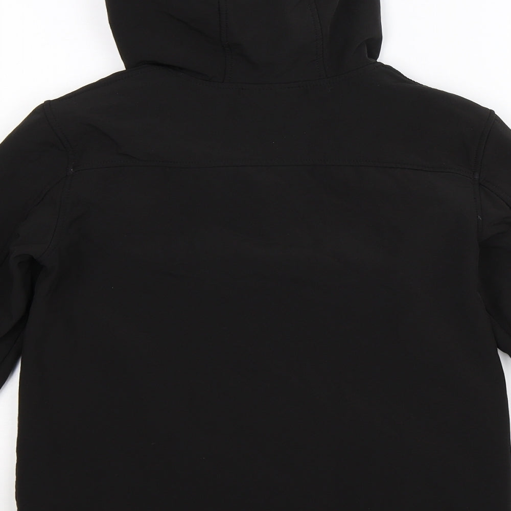 Mountain Warehouse Boys Black  Softshell Jacket  Size 11-12 Years